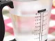 Electronic Kitchen Scale Measuring Cup with LCD Display, 1kg/1g, Black