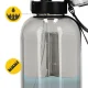 4FIZJO Sports Water Bottle 2L, Grey