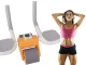 Double Ab Roller Wheel with Digital Counter for Core Workouts
