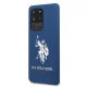 Samsung Galaxy S20 Ultra (SM-G988F) US Polo Silicone Collection Case Cover (USHCS69SLHRNV), Navy