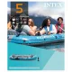 5-Person Inflatable Boat INTEX 66325 Excursion 5 Set with Oars