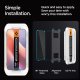 Spigen Glas.TR EZ Fit Privacy Tempered Glass for iPhone 16 Pro (2-Pack)
