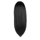 Soulima Long Synthetic Wig with Bangs, Black