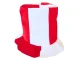 Poland Fan Top Hat Sports Supporter Headwear, White and Red