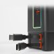 Sbs TEWIRMAG105W Power Dock 6-in-1 Charger with MagSafe and USB-C Cables 65W, Black