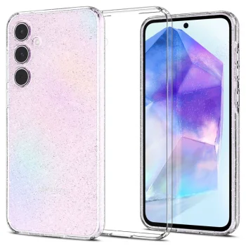 Spigen Liquid Crystal Phone Case Cover Samsung Galaxy A55 5G - Clear Glitter