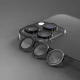 Etteri Camera Lens Protector for iPhone 16 Pro / 16 Pro Max, Black
