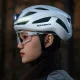 Rockbros ZK-077 Bike Helmet with Integrated Lights 57-61 cm - White