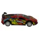 RC Sports Car with Remote Control and LED Lights, Red