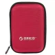 Orico PHD-25 Protective Case for 2.5\" Portable Drive, Red