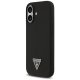 Guess Silicone Triangle Logo MagSafe Phone Case Cover iPhone 17 - Black