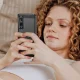 Sony Xperia 1 V Carbon Flexible Cover TPU Case, Black