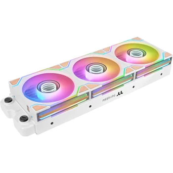 PC Cooling Fans 3-Pack Thermaltake SWAFAN 120 EX INFINITY Snow Wood Edition, 120 mm, White