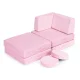 Ecotoys TMSRT-14 Modular Kids Sofa 8 Pieces, Pink