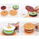 Kruzzel 22673 Wooden Toy Burger