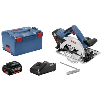 Bosch GKS 18V-57 G Cordless Circular Saw, 18V, 2x 4.0 Ah