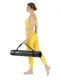 4Fizjo 1185 PU Rubber Yoga Mat 4 mm, Black