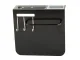 Wall-Mounted Knife Stand and Kitchen Organizer, Black