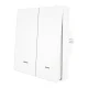 MOES ZS-B-EU2 2-Channel ZigBee Smart Light Switch ZS-B-EU2-WH-MS