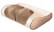 Shiatsu Massage Pillow with Heating Function 24W Beige/Brown