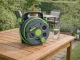 DIVODV Garden Hose with Wall Reel 1/2\", 15m