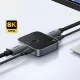 Ugreen DisplayPort and USB-C to USB-C Switch 8K 60Hz 65878, Gray