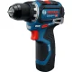 Bosch GSR 12V-32 Cordless Drill Driver with 2x 2.0Ah Batteries, Charger & L-BOXX