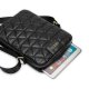 Guess Quilted 10\" Tablet Bag, Black