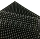 Silicone Dish Drying Mat 45x30 cm, black
