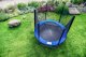 FUNFIT Garden Trampoline with Safety Net and Ladder, 252 cm