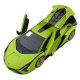 Rastar 97400 Lamborghini Sian RC Car Building Kit 1:18, green