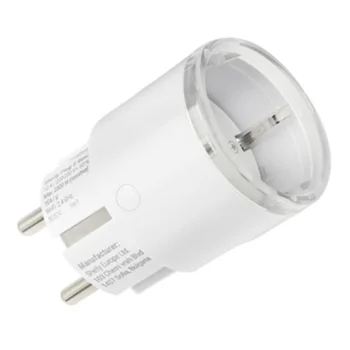 Shelly Plug S MTR Gen3 Smart Socket Matter Wi-Fi Energy Meter 2500W
