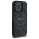 Guess 4G Ring Classic Logo MagSafe Case for iPhone 16 Pro Max, Black