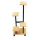 Plant Stand 5 Tier Metal and Bamboo Shelf for Indoor and Outdoor Use, black