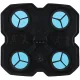 Electronic Wall Boxing Target with Bluetooth Music, LED Lights and Gloves