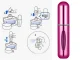 Travel Perfume Atomizer 5ml, Pink