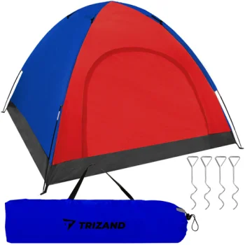 Trizand 4-Person Camping Tent, 190x190x123 cm