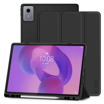 TechProtect SmartCase Pen Case for Lenovo Idea Tab Plus 12.1 TB-361, Black