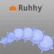 Ruhhy Silicone Food Covers (6 pcs) Blue