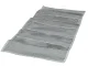 Double-Sided Hanging Underwear Organizer for Wardrobe, 22 Pockets, Grey