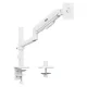 Ergo Office ER-691 W Monitor Mount with Gas Spring, 17\"-32\", 1-10kg, White