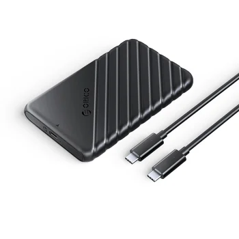 Orico 25PW1C-C3 2.5" HDD/SSD USB-C Enclosure, Black