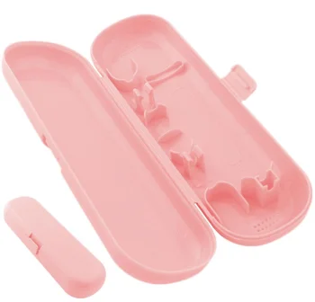 Universal travel case for Oral-B electric toothbrush, pink