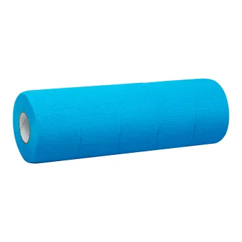 Activeshop Disposable Hairdressing Paper Neck Ruffles, 5 Rolls, Blue