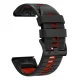 Tech-Protect Iconband Pro strap for Garmin Fenix (51 mm), black and red
