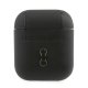 Mercedes Electronic Line Case for AirPods 1/2 Natural Leather - Black