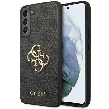 Guess 4G Big Metal Logo Case for Samsung Galaxy S23+ Gray