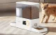 Rojeco 2-in-1 Pet Feeder and Water Fountain with WiFi, White