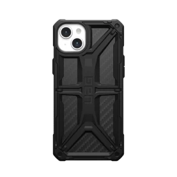 Apple iPhone 15 Plus 6.7'' UAG Monarch Hard Case Cover, Black Carbon