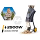 Humberg Hm-650 Electric Branch Shredder 2500W + 2x 45L Bags